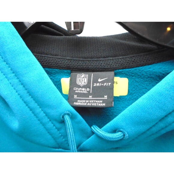 Nike NFL On-Field Jacksonville Jaguars Hoodie Sideline Logo Dri-Fit Mens Size M - Picture 3 of 10